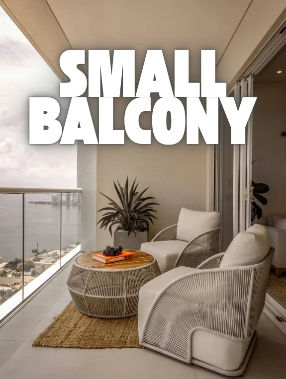 Small Balcony Deserves Real Decor