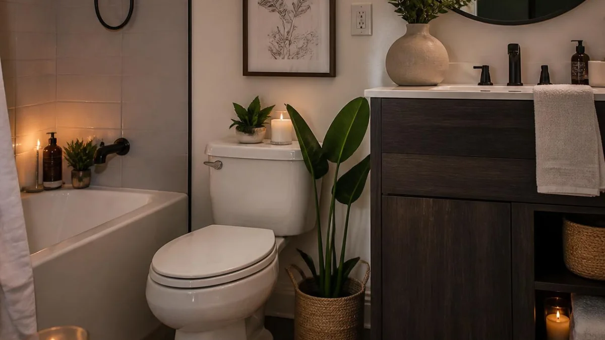 Affordable Apartment Bathroom Decor Ideas To Look like A Spa