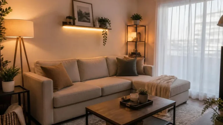 Best Rental Friendly Lighting Options For Small Apartment Living Rooms