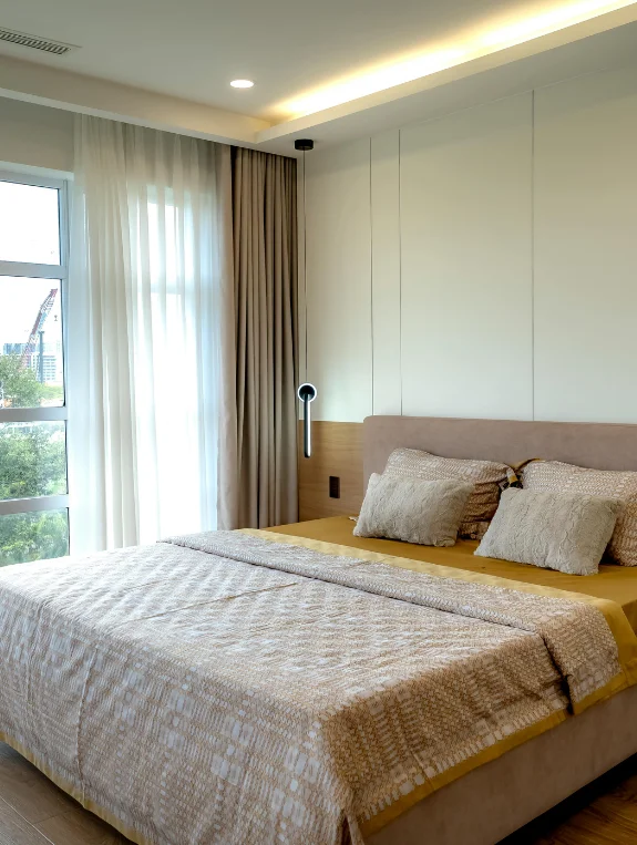 Building the Sandalwood and Cream Bedroom Room by Room