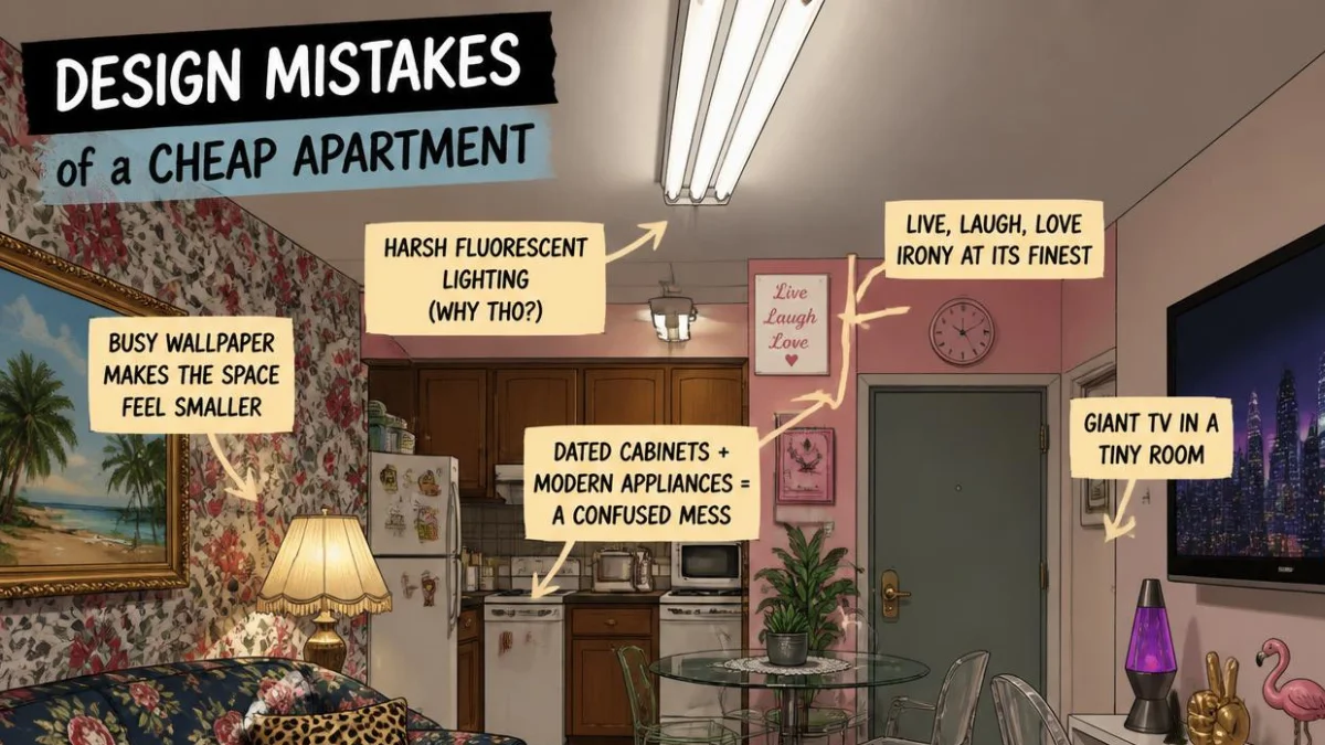 Cheap Looking Apartment Decor Mistakes That Ruin The Luxury Feel