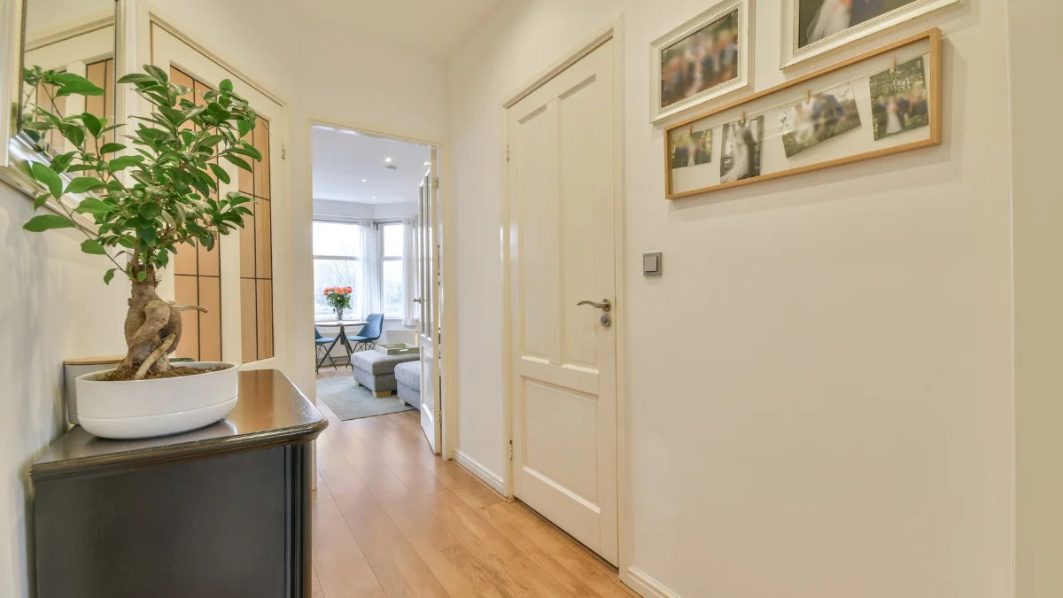 How to Decorate a Narrow Apartment Hallway Without Blocking Space