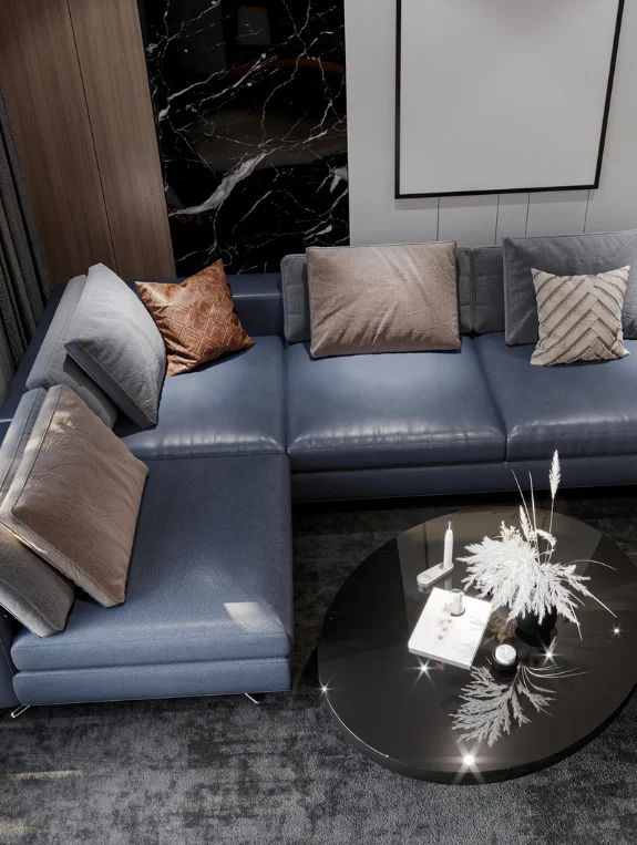 Minimalist Sectional Look Intentional