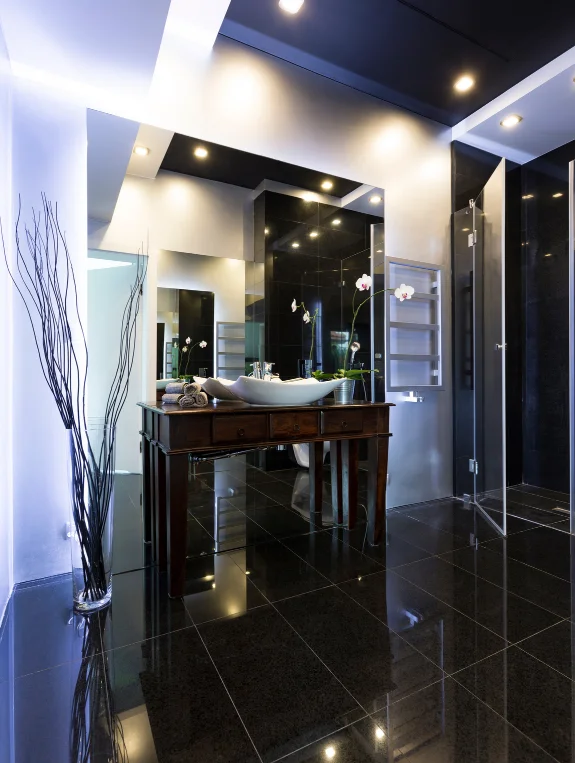 Mistake 4 — High Gloss Finish That Creates Harsh Reflections
