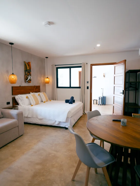Mistake 4 — Nightstands Overflowing With Small Objects Creating Visual Clutter