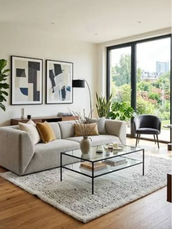 Modern Minimalist Sectional Rules for Apartments