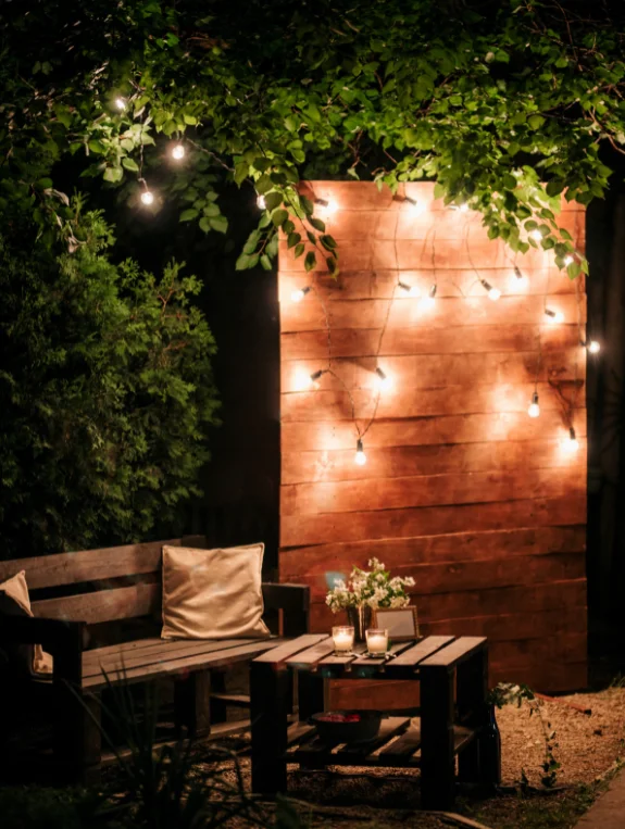 Option 4 — String Lights and LED Strips That Create Atmospheric Magic