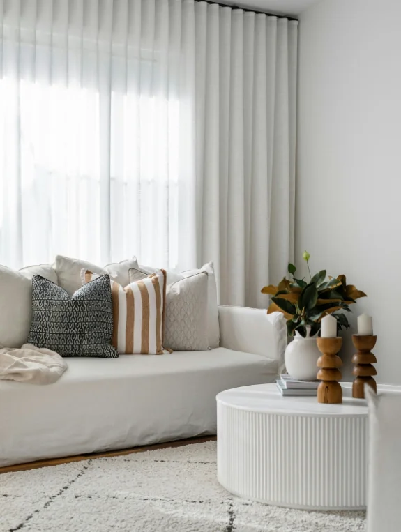 The Best Warm White Colors for Dark Apartment Living Rooms