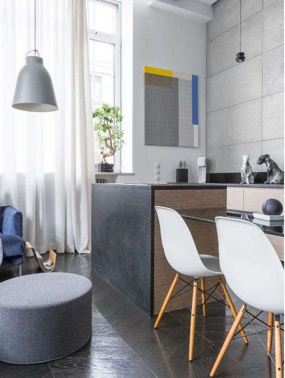 The Divider Strategy That Maintains the Open Feel While Creating Bedroom