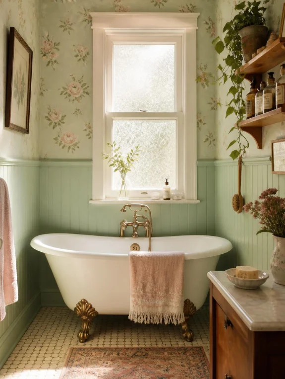 The Narrow Bathroom Solutions That Create Perceived Width