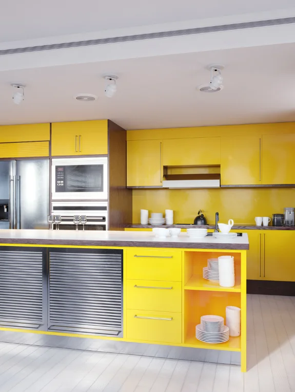 The Sage Green and Gold Kitchen For Different Apartment Situations