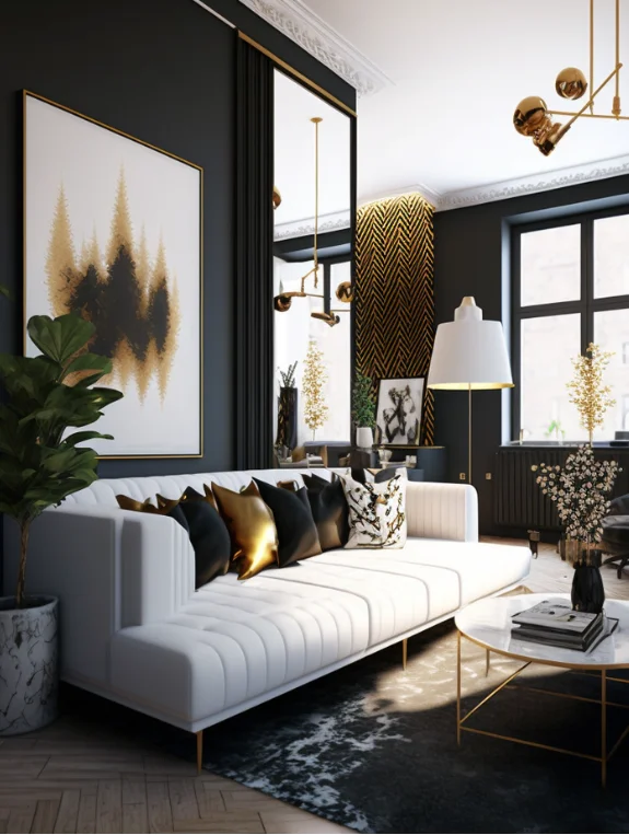 The Sleek Moody Baddie Room by Room