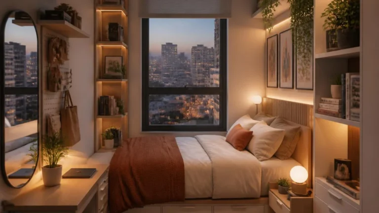 Vertical Apartment Bedroom Decoration Hacks For Tight Corners