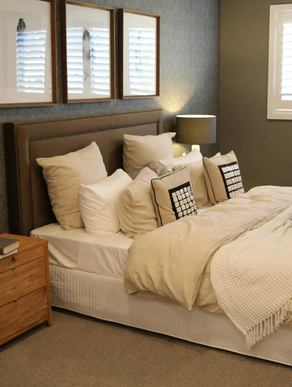 Where to Find Sandalwood and Cream Bedroom Elements