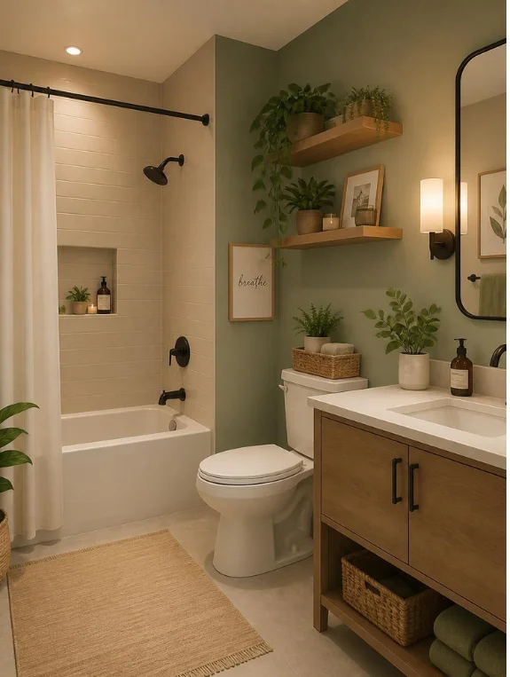 Why the Bathroom Is the Easiest Room to Make Feel Luxurious on the Smallest Budget