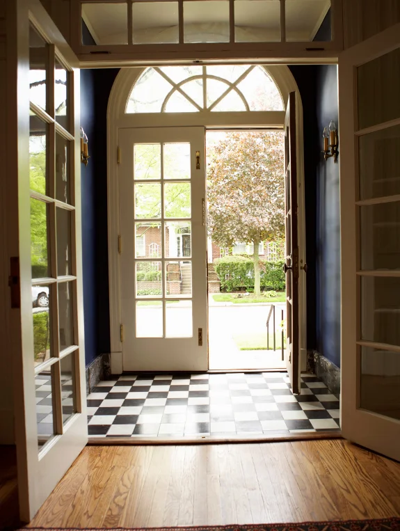 apartment entryway