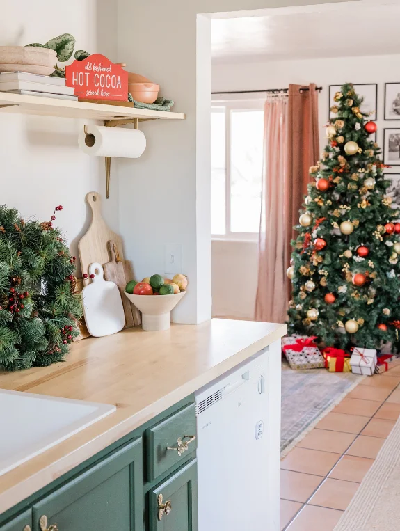 A Small Apartment at Christmas Can Feel More Magical Than a Large House