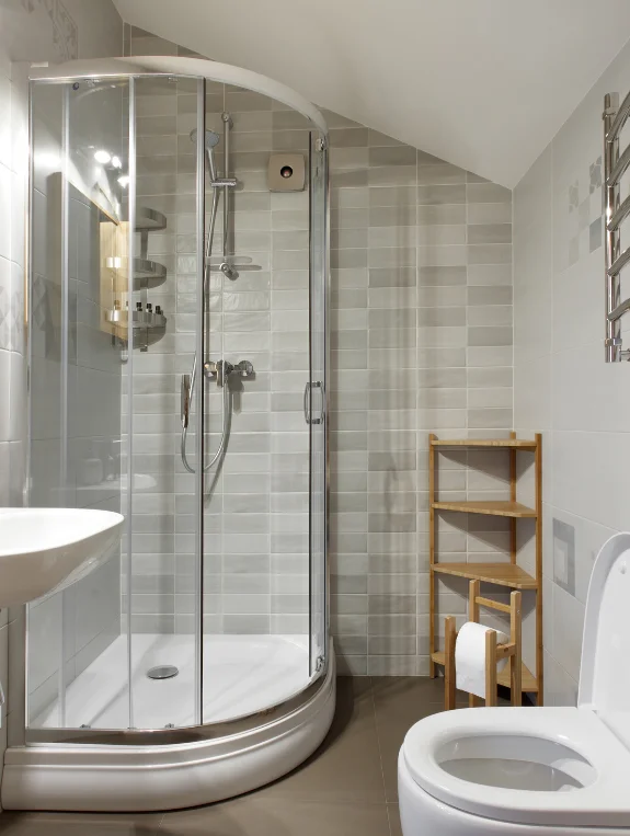 Hidden Storage Solution 3 — The Shower Storage That Becomes Part of the Wall