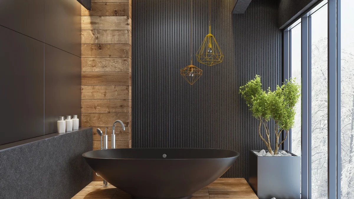 How To Style Apartment Bathroom Walls To Look Like A Luxury Spa