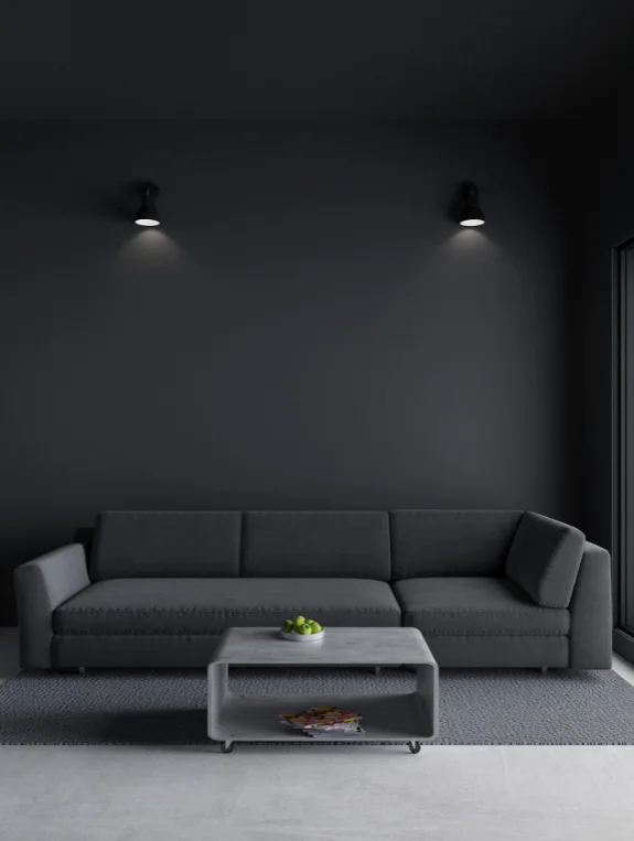Mistake 4 — Dark Materials Absorbing Light Throughout the Room