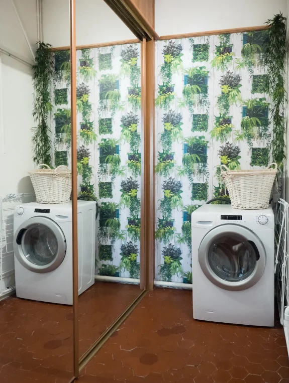 The Apartment Laundry Room Aesthetic in a Snapshot