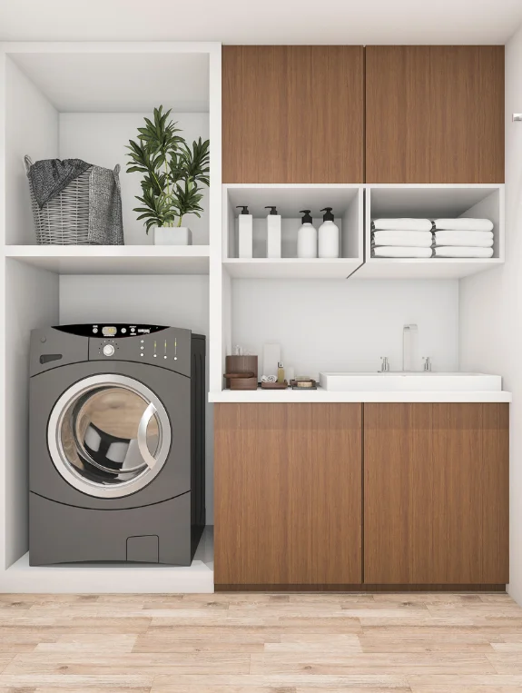 The Laundry Room Is the Most Neglected Space That Spends the Most Time Being Seen