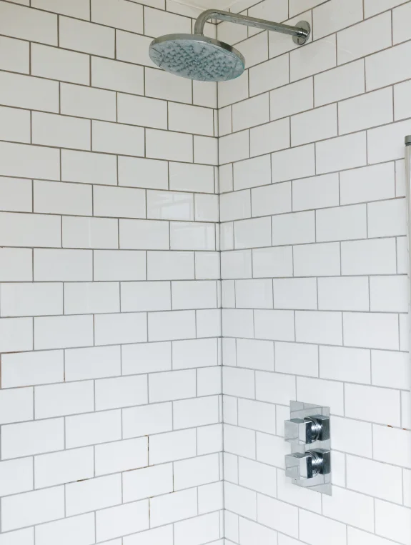 The Shower Wall — Organizing Inside the Wet Zone