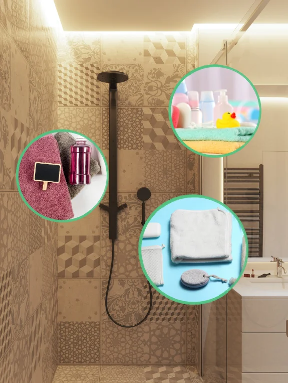 The Teak Shower Accessories That Bring Wood Into the Wettest Zone
