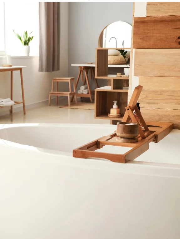 The Wooden Bathroom Tray — Small Detail, Biggest Aesthetic Impact