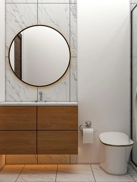 The Wooden Ladder — The Most Beautiful Bathroom Storage Investment