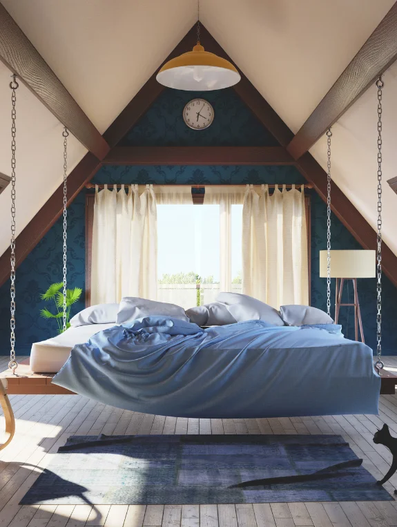 An Attic Bedroom Has the Most Transformation Potential of Any Room in the House