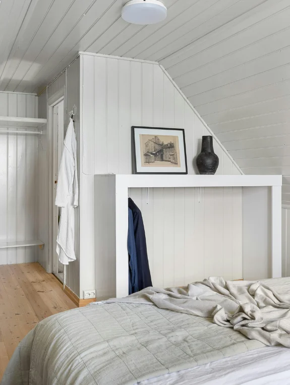 Angled Walls Do Not Have to Feel Heavy — Specific Decor Choices Are Making Them That Way