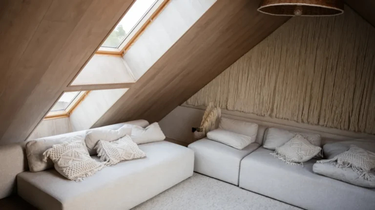 Cozy Attic Room Inspiration That Makes Dreamy Skylights the Star of the Space_converted