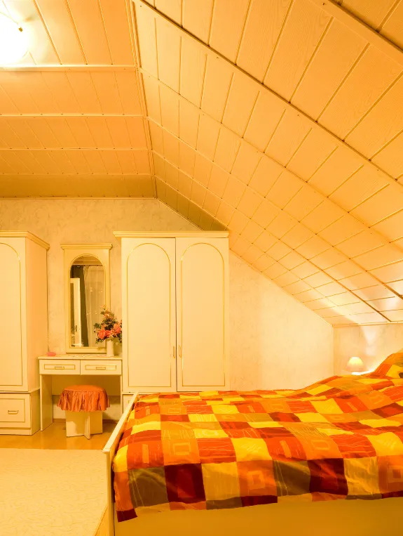 The Cozy Fairy Light Attic Bedroom Setup