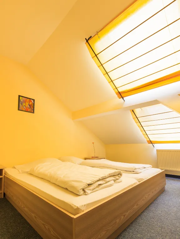 The Fairy Light Beam Setup That Every Attic Bedroom Needs