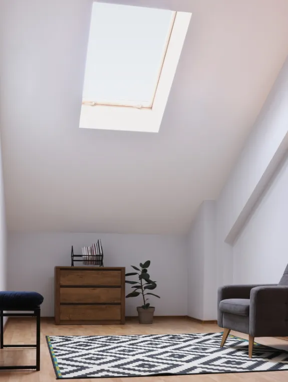 The Organic Modern Color Palette for Slanted Attic Spaces