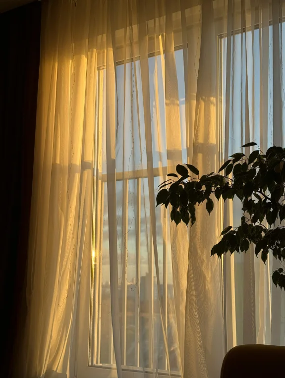 Upgrade 1 — Curtains That Transform the Room Scale