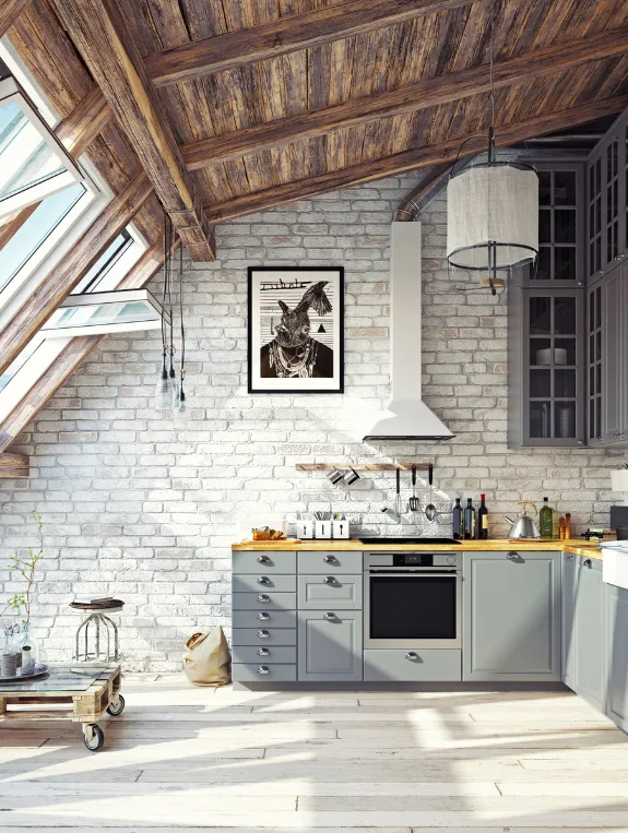 Where to Find Organic Modern Attic Decor